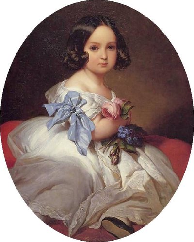 Princess Charlotte of Belgium by Franz Xaver Winterhalter